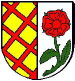 Wappen vom weinort Hillesheim in Rheinhessen