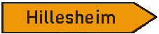 Ortsschild von Hillesheim