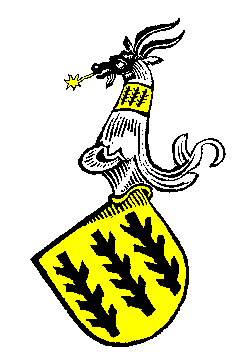 Das Wappen der adligen Familie Hillesheim